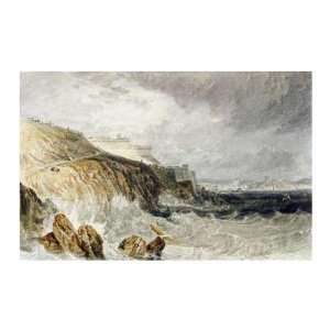  Plymouth Citadel, a Gale Joseph M.W. Turner. 34.00 inches 