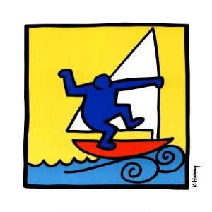 Keith Haring   Untitled, 1987 (red Boat)