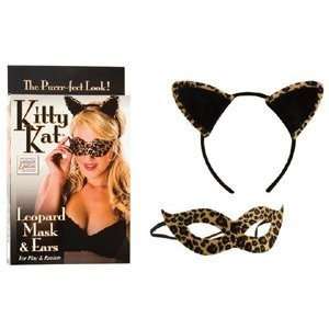 Kitty Kat Leopard Mask & Ears