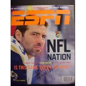 Kurt Warner St. Louis Rams Autographed February 4, 2002 ESPN Magazine