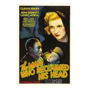 The Man Who Reclaimed His Head, Lionel Atwill, Claude 