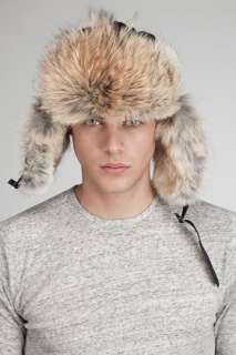 Canada Goose Aviator Black Hat for men  