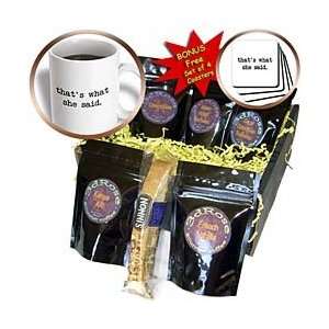 Mark Andrews ZeGear Cool   Thats What She Said   Coffee Gift Baskets 