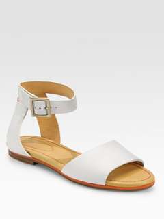 See by Chloe   Leather Flat Sandals    