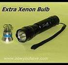 UltraFire WF 501B 6v Xenon Flashlight + extra bulb