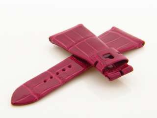 Roger Dubuis 25mm Short Fushia Heart Watch Band Strap  