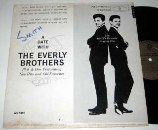THE EVERLY BROTHERS A Date With Everly Bros. WARNER BRO  