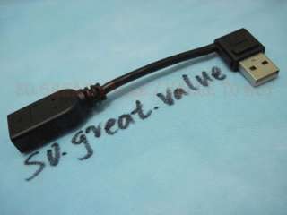   (Right angle) A male to A Female converter extension Cable Cord