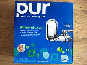 PUR 3 Stage Vertical Faucet Mount Chrome FM 3700B Water Filtration 