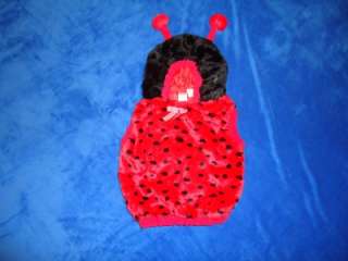 LADY BUG HALLOWEEN COSTUME OUTFIT INFANT BABY 12 24 M  
