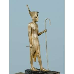  Gilt Wood Statuette of the King, from the Tomb of the 