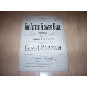   (Sheet Music) George C Richardson / John Carlon  Books