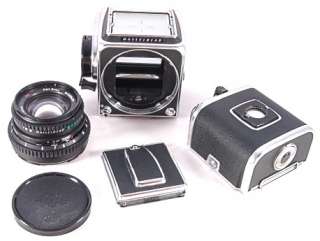 hasselblad chrome 500cm camera body with a cross reference focusing 