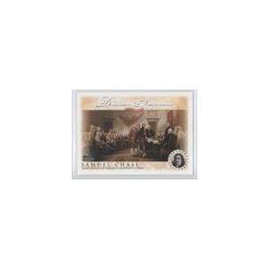  Declaration of Independence #SC   Samuel Chase Sports Collectibles