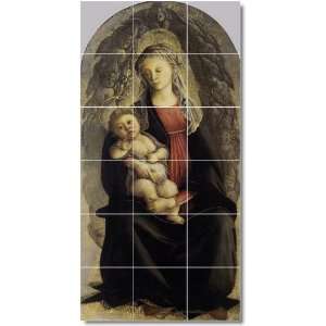 Sandro Botticelli Religious Ceramic Tile Mural 26  24x48 using (18 
