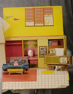 1962 First Barbie Dream House with Furniture by Mattel Stock # 816 