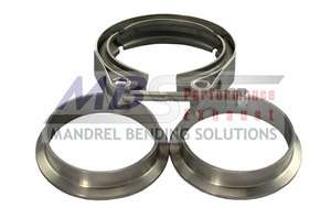 Stainless Steel V Band Clamp & flanges 2.5  