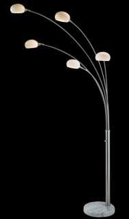 Luna Glass Shades Arc Lamp / Floor Lamp / Arch Marble  