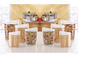 POURABLE Canister Food Storage Container organizer  