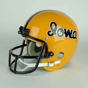 Iowa Hawkeyes Suspension Football Helmet History 12 RK  