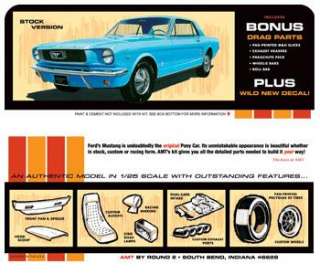   1966 Ford Mustang HT DELUXE PKG GMS CUSTOMS HOBBY OUTLET MAY  