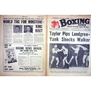  BOXING 1964 TAYLOR LUNDGREN WALKER CHARNLEY CURVIS