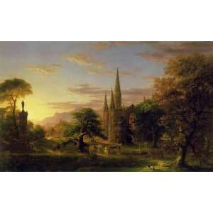   canvas   Thomas Cole   24 x 14 inches   The Return