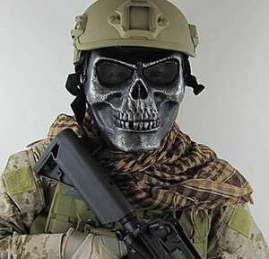 Death Skull Bone Airsoft Full Face Protect Safe Mask M02  