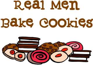 Real Men Bake Cookies Funny Aprons For Men Bakers  