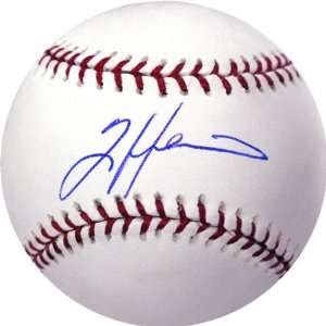 Tim Hudson Autographed MLB baseball