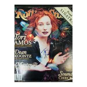  Signed Amos, Tori Rolling Stone Magazine 6/25/98 Sports 