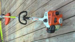 STIHL FS 55R GAS POWERED STRING TRIMMER MUST SEE  