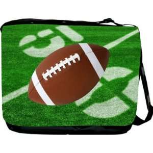  RikkiKnight Football 50 Yard Line Messenger Bag   Book Bag 
