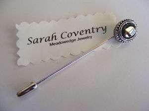 Sarah Coventry Moonmist Stickpin German Glass Pin Cov  