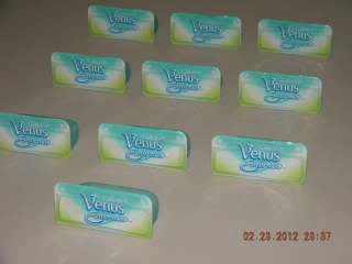 10 Gillette Venus Embrace Refill lot of 10 Cartridges NEW Sealed 100% 