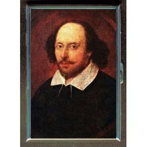 WILLIAM SHAKESPEARE BARD ID Holder, Cigarette Case or Wallet MADE IN 