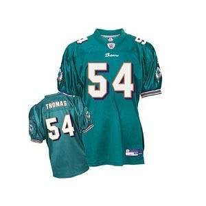 Zach Thomas Miami Dolphins Jersey (Stitched Numbers & Name 