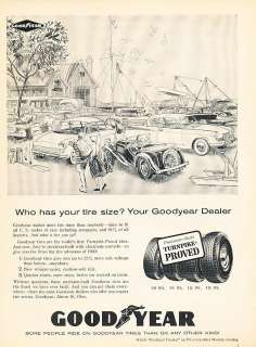 1960 Goodyear Dealer Tire Classic Advertisement Ad  