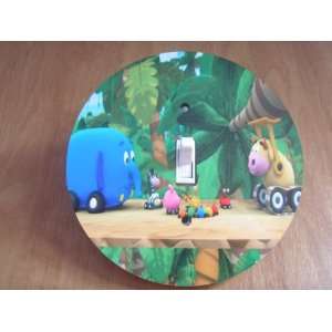  Disney JUNGLE JUNCTION Light Switch Cover 5 Inch Round (12 