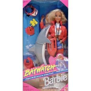    BAYWATCH BARBIE Doll with Dolphin & Accessories 1994 Toys & Games