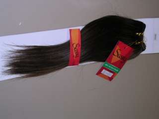 Sassy Mink Yaki 12 100% Human Hair Extension FB/27 w/ FREE Weave 