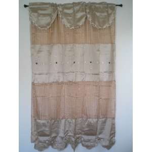   Curtain / Panel / Drape with Valance and Sheer Lining