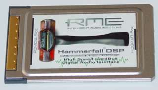 RME Hammerfall DSP RPM Mobile Audio Interface HDSP  