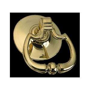  Cabinet Pulls Brass, Traditional Drop Pull, 3 Sizes