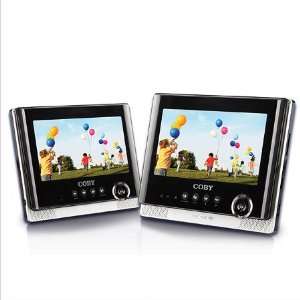   TFT Portable Tablet Style DVD Player with Dual Screen Electronics