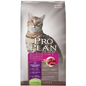 Purina Pro Plan Dry Adult Cat Food, Sensitive Skin and Stomach Formula 