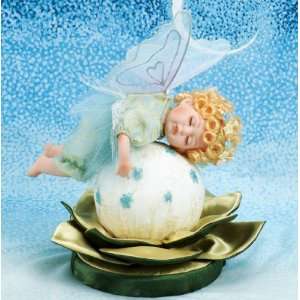  Zebuina 10 Porcelain Fairy Duck House ~Retired Toys 
