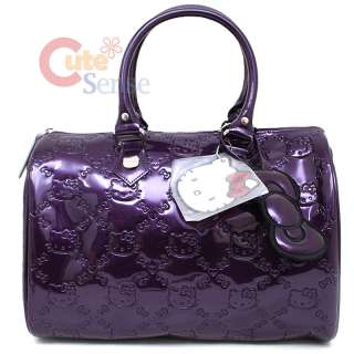  Hello Kitty City Embossed Hand Bag   Purple Loungefly Satchel Bag 