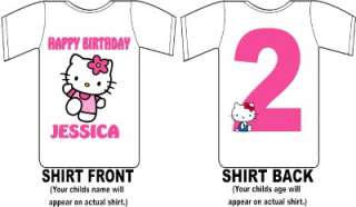 Hello Kitty Custom Birthday Shirt  