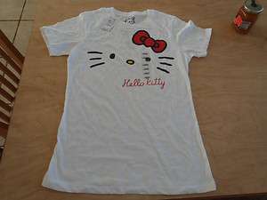 HELLO KITTY WHITE T SHIRT NEW WITH TAGS  